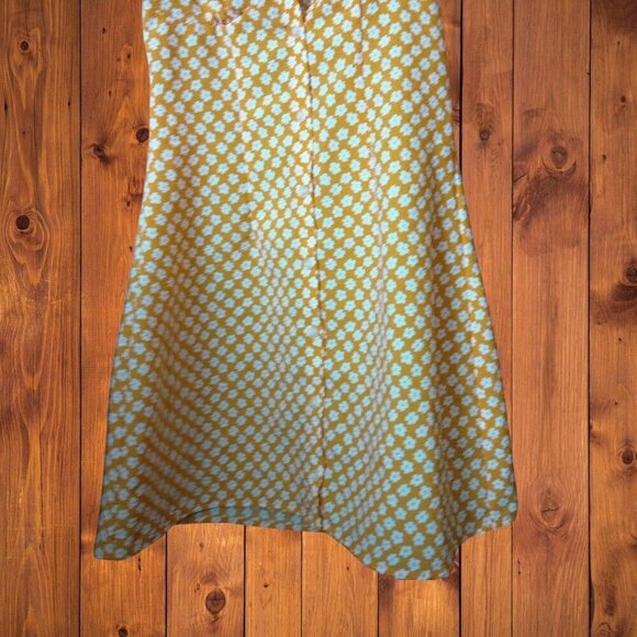 Divided H&M Women's XS Floral Short Puff Sleeve Button Front Mini Dress - Picture 3 of 5